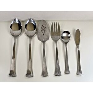 Van Cortland (Stainless) Barclay Geneve Japan 6 Set Serving Pie Butter Knife